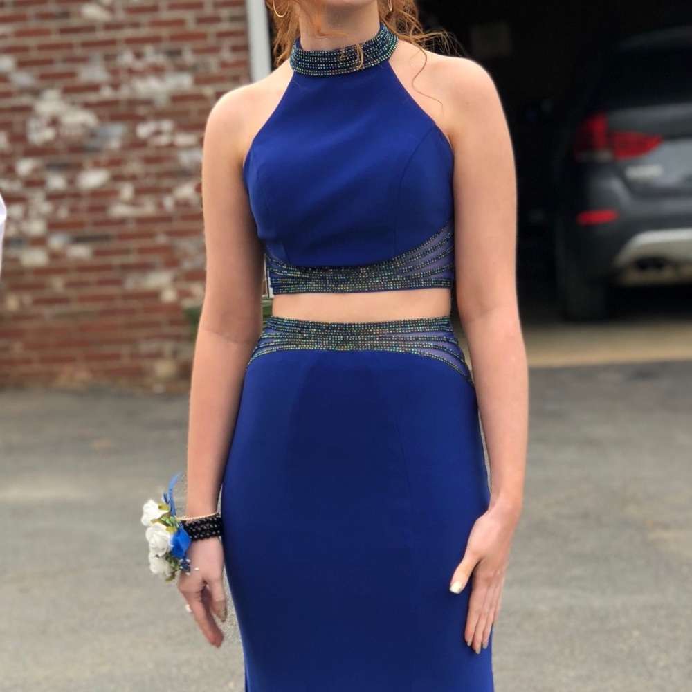💙Royal Blue XS Anny Lee prom dress